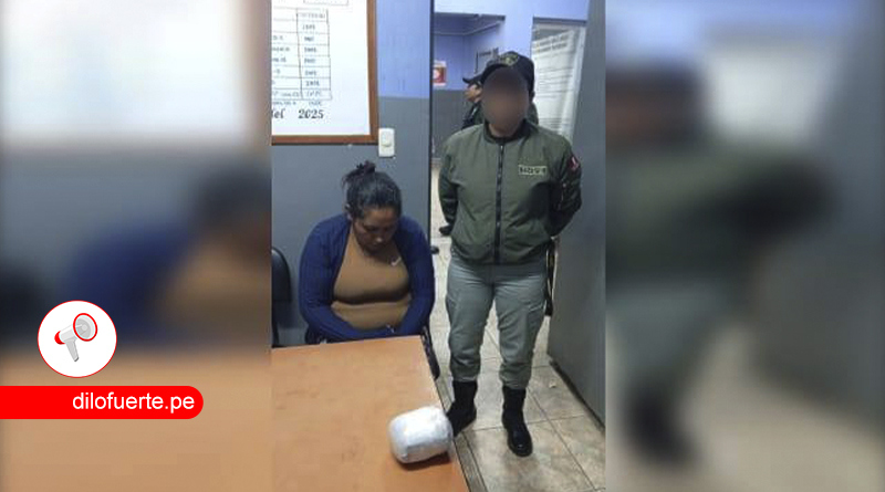 Mujer intenta meter 150 chips y celulares en penal Socabaya