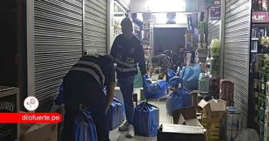 Incautan millonario cargamento de licores adulterados en pleno Cercado de Arequipa